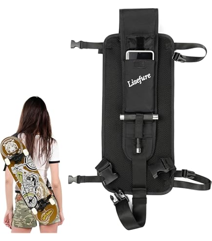 Cruiser Board Bag YYST Skateboard Backpack Hook No-Tool Hanger