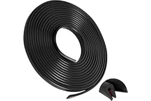 Getyjoe Protection Bord Portière Voiture 5M Protection des Bords de Portière de Voiture en Caoutchouc Voiture en Caoutchouc en Forme de U Convient à la Plupart des Voitures