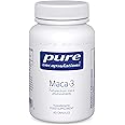 Pure Encapsulations - Maca-3 - Hypoallergenic Phytonutrient Supplement - Glucosinolates, Macamides and Macaenes - 60 Capsules