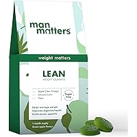 Man Matters Sugar Free Apple Cider Vinegar Gummies| ACV with Mother in a Tasty Form | 30 Gummies
