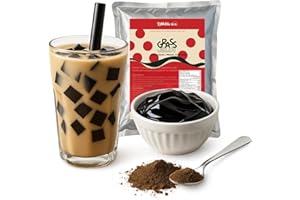 BUBBLE TEA HOUSE CO. 1kg Grass Jelly Powder - Vegetarian - Great as a Bubble Tea Topping