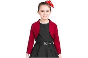 BlackButterfly Enfants Adaptés Bolero à Manches 3/4 Filles