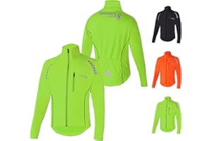 Brisk Bike Veste de cyclisme Veste de course à pied respirante ultra légère