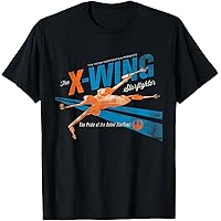 Camiseta Vintage Hombre Camiseta Star Wars X-Wing Trip 1977 - Diseño Vintage Oficial Star Wars Camiseta