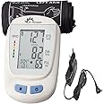 Dr. Morepen 09 Fully Automatic BP Monitor with AC/DC Adaptor and Charger (White)