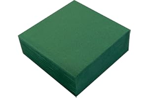 MORIGAMI Tovagliolo 40x40, Airlaid, piega 1/4, 50 tovaglioli, verde (SER41006780)
