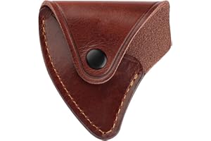 MIOYOOW Custodia per Ascia, Fondina per Ascia in Pelle, Copertura Dell'accetta per Giardinaggio All'aperto