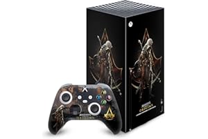 Head Case Designs Official Approved Assassin's Creed Bayek Comb Origins Actor Art Vinyl Skin Gaming Sticker Decal Compatible with Xbox Series X Console and Controller Bundle