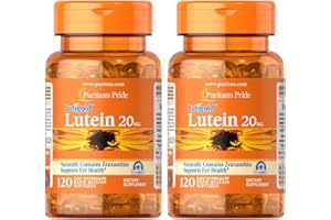 Puritan's Pride Lutein 20mg 240 count (2 pack of 120)