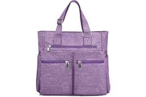 VOLGANIK ROCK Laptop Bag Large Tote Bags 15.6" Waterproof Shoulder Bag for Work School Business Handbag