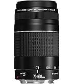 Canon EF 75-300mm f/4.0-5.6 III Filter Size 58mm Zoom Lens (Not