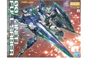 BANDAI SPIRITS Bandai Hobby MG 1/100 00 QAN[T] Full Saber "Mobile Suit Gundam 00V: Battlefield Record"