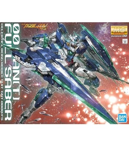 Bandai Hobby MG 00 Raiser Gundam zestaw modeli w skali 1/100