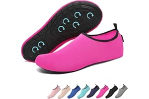 SAGUARO Chaussures Aquatiques Homme Femme - Séchage Rapide avec 7 Trous de Drainage GR.36-47