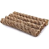 BUSHGEAR Wicks Zunder für Feuerstahl - Einfaches anzünden & Wasserfest - Für Lagerfeuer, Hobo Kocher, Kamin oder Grill (4er S