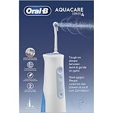 Oral-B AquaCare 4 wireless oral shower, dental intermediate cleaner for soft teeth cleaning and healthier gums, Oxyjet tek