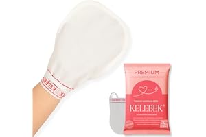 Kelebek Kese - Guante de baño turco para baño exfoliante de la piel