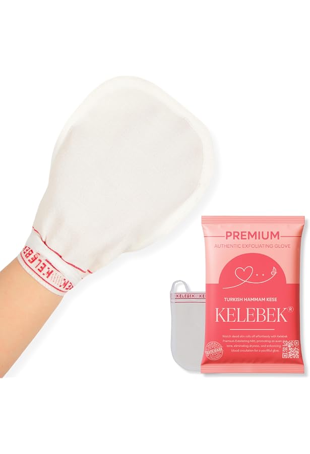 Keses Peeling-Handschuhe – 2 Stück, Für Hamam & Hautreinigung