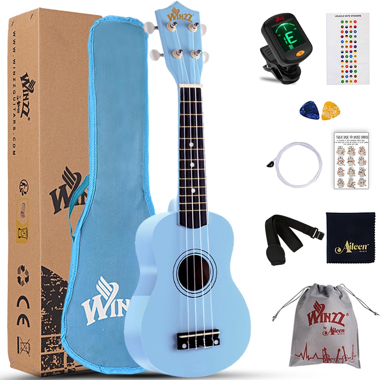 Test Complet & Analyse de Fiabilité : Winzz ukulele sopranowe zestaw startowy dla p