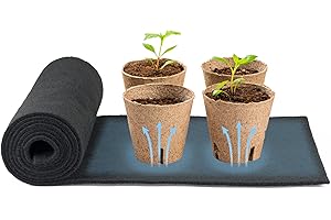 The Felt Store Natte d'irrigation en Feutre, Noir, env. 30,5 x 91,5 cm, 4 mm épaisseur