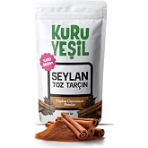 Kuru Yeşil Doğal Seylon Toz Tar&ccedil;ın 50 gr - Ger&ccedil;ek Ceylon Cinnamon Powder - D&uuml;ş&uuml;k Kumarin Oranı, Katkısız ve Saf Baharat