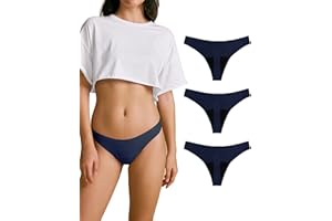 SHARICCA Culotte Menstruelle Absorbant Tanga Menstruelle sous VêTement Lavable RéUtilisable String Menstruelle Sportifs pour Filles RèGles