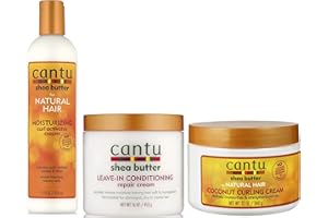 ‎CANTU Cantu Moisturizing Curl Activator Cream 355 ml, Coconut Curling Cream 340 g mit Leave in Conditioning Repair Cream 453 g