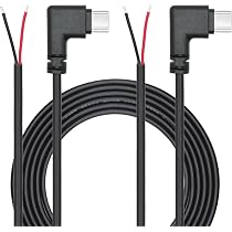 USB-C Auf 2-Pin Kabel, 25 Cm, 5V/3A, Blanke Drähte, Für DIY & Reparatur Von LED-Lampen & Kleingeräten
