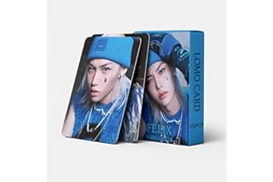 YAZGAN 55 unidades Stray Kids Photocards ATE Cards New Album Cards SKZ BangChan/Felix/ChangBin/HyunJin/Han/Lee Know/I.N Mini Merch Photo Cards StrayKids Poster Cards para aficionados (Felix)