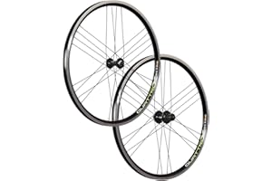 VUELTA Ensemble de roues de vélo Airtec1 Shimano HB / FH-RM40 26" - Noires - 24 trous