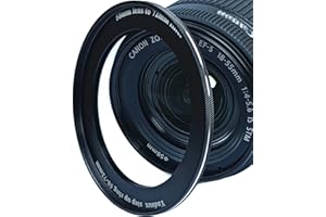 YADSUX Step Up Ring 55 58, Filteradapter 55 auf 58mm, Adapterring 55 58, Kamera Objektiv Filter Step Up Ring 55-58