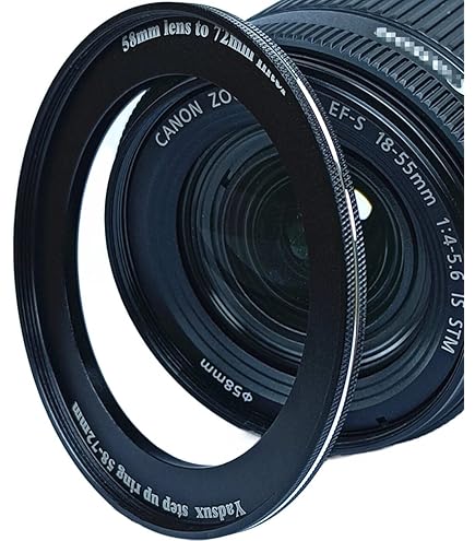 Anello Adattatore 43mm A 52mm - Per Obiettivi E Filtri Fotografici, Metallo - Foto 8