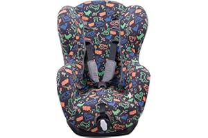 JYOKO KIDS Fodera per Seggiolino auto Compatibile con Bebe Confort Iseos Neo (HAPPY DINO)