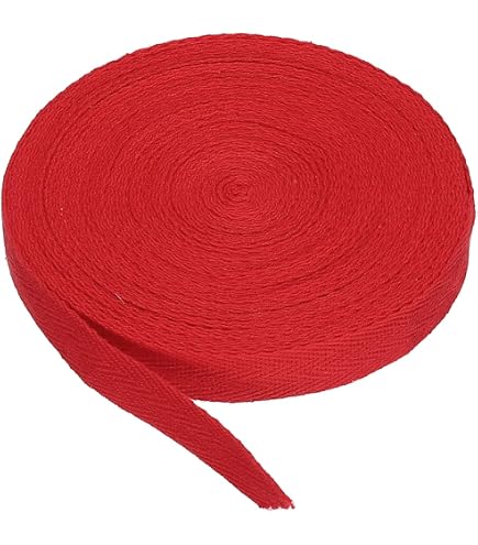 PATIKIL Baumwoll-Twill-Klebeband, 4 Cm X 9 M, Fischgrätenmuster, Für Nähen & Basteln – Schwarz