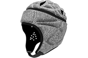 rockible Kinder Rugby Helm, Rugby Schutzkappe, Schutz vor Kollisionen, Verstellbarer Fußball Helm, Rugby Kopfbedeckung für Pitcher Jugendliche