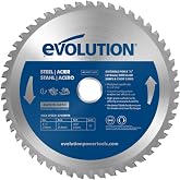 Evolution M210TCT-50CS Evolution 210mm Saw Blade for Cutting Mild Steel - The 50 Tooth Carbide Tipped Metal Saw Blade does no