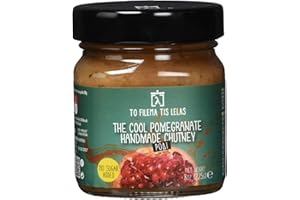 ‎TO FILEMA TIS LELAS To Filema Tis Lelas Handgemachtes Granatapfel Chutney- The Cool Pomegranate, 2er Pack x 225g (Ingesamt: 450g)