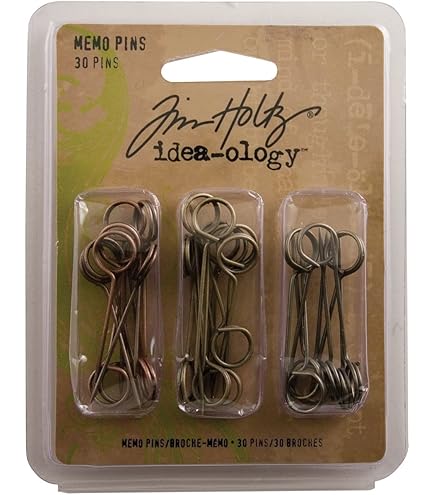 Advantus TH92788 Feuillage En Métal Avec Attaches Par Tim Holtz