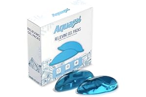 AQUAFORCE Aquagel Hemorrhoid Cooling Gel Pack with Aquagel Technology - Discreetly Packaged Relief for Hemorrhoids and Painful Swelling