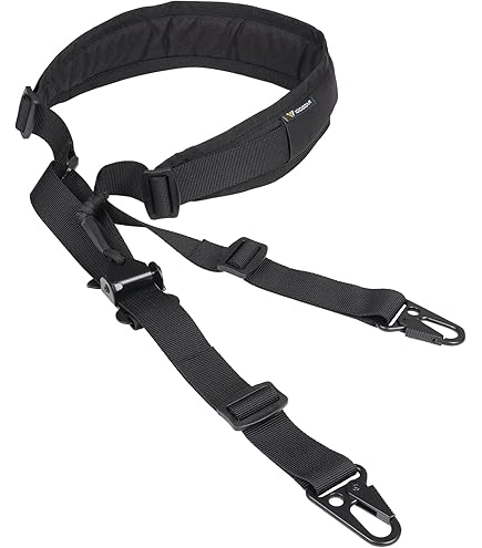 Sangle tactique 3 points pour armes longues noir - - Accessoires