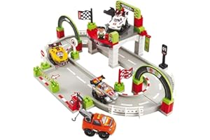 Jouets Ecoiffier - 3006 - Circuit Grand Prix - Abrick - Jeu De Construction pour Enfant - Dès 18 Mois - Fabriqué en France