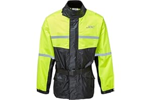 JDC Surveste De Pluie Etanche A Haute Visibilité Pour Moto - Shield