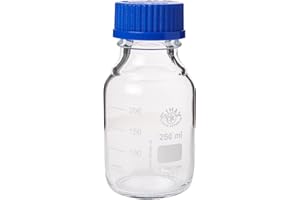 250ML BOROSILICATE GLASS LABORATORY REAGENT BOTTLE SIMAX (DURAN PYREX EQUIVALENT)