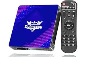 Android tv box 13.0,Dulmssxy Smart TV Box 4K/6K/8K 2GB RAM 16GB ROM,Android Box WiFi 6 with RK3528 Quad-Core 64bit 3D 2.4G/5G WiFi 10/100M Ethernet BT5.0 USB 3.0 DLNA H.265