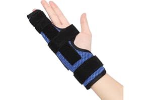 YiYame stecca dito mano, tutore mignolo mano destra e sinistra, tutore dito a scatto per anulare e mignolo, stecca per dito rotto, frattura del pugile, nervo ulnare, artrite, ferita, metacarpo, M