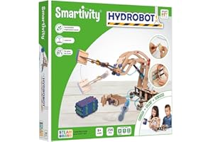 Smartivity Hydrobot - Pump it Move it Hydraulic Crane Eco-Friendly Construction Set
