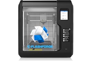 VOXELAB Impresora 3D Flashforge Adventurer 3, nivelación automática, cámara incorporada, impresión de nube wifi silenciosa, detección de filamentos,plataforma flexible extraíble y boquilla de alta temperatura