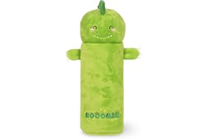 Legami - Astuccio Super Soft, Astuccio soffice, Tema Dino, Cartoncino con Disegno da colorare incluso, 100% Poliestere, Super Soft Pencil Case.