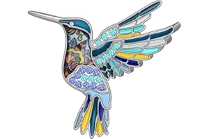 DOWAY Esmalte Colibrí Broche Alfileres Para Mujeres Niñas Ropa Alfileres De Seguridad Colibrí Regalos