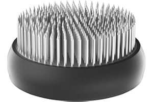 JPudinor Ronda flor rana acero inoxidable Pin rana arreglo floral titular